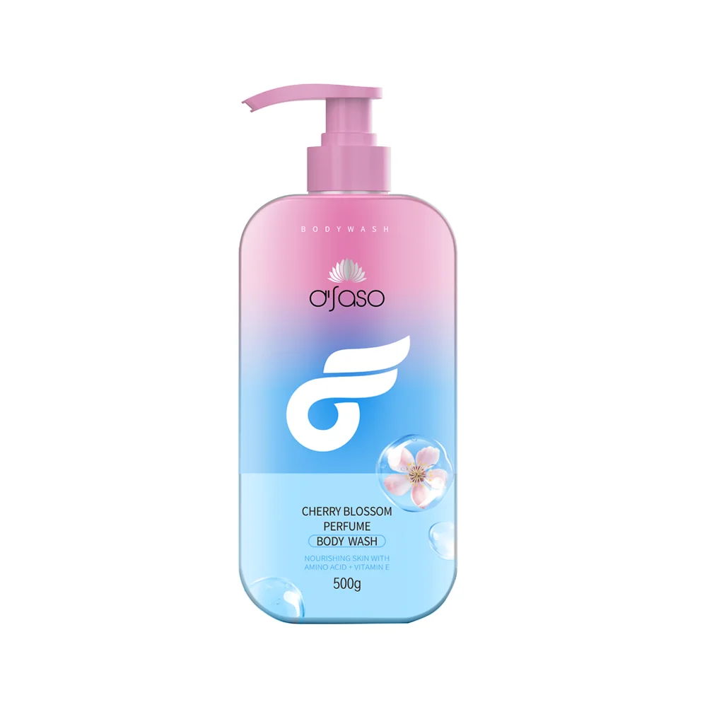 Cherry Blossom Body Wash · Gentle Care · 500g